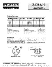 SD211 datasheet pdf Linear Systems