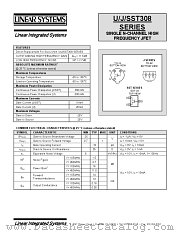 SST308 datasheet pdf Linear Systems