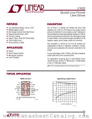 LT1032 datasheet pdf Linear Technology