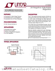 LT1033 datasheet pdf Linear Technology