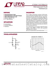 LT1034-1.2 datasheet pdf Linear Technology