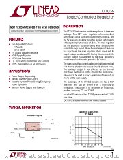 LT1036 datasheet pdf Linear Technology
