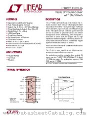 LT1039 datasheet pdf Linear Technology