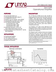 LTC1052 datasheet pdf Linear Technology
