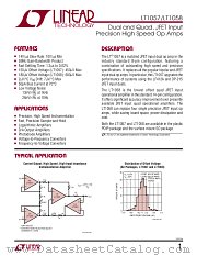 LT1057 datasheet pdf Linear Technology