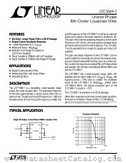 LTC1069-7 datasheet pdf Linear Technology