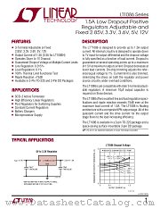 LT1086 SERIES datasheet pdf Linear Technology