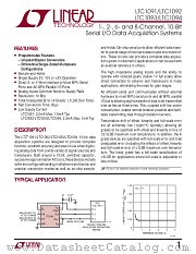 LTC1091 datasheet pdf Linear Technology