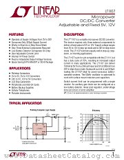 LT1107 datasheet pdf Linear Technology