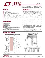 LTC1164 datasheet pdf Linear Technology