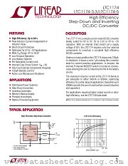 LTC1174 datasheet pdf Linear Technology