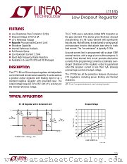 LT1185 datasheet pdf Linear Technology
