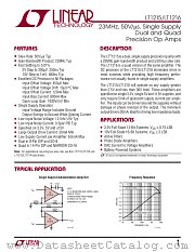 LT1215 datasheet pdf Linear Technology