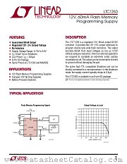 LTC1263 datasheet pdf Linear Technology