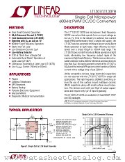 LT1307 datasheet pdf Linear Technology