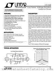 LTC1340 datasheet pdf Linear Technology