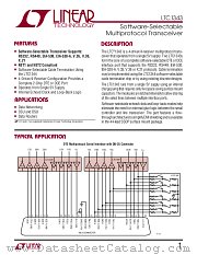 LTC1343 datasheet pdf Linear Technology