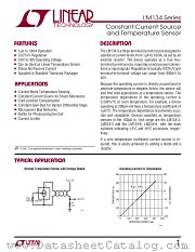LM134 datasheet pdf Linear Technology