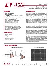 LT1355 datasheet pdf Linear Technology
