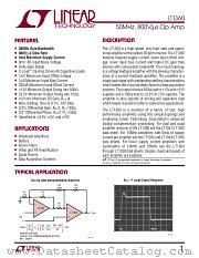 LT1360 datasheet pdf Linear Technology