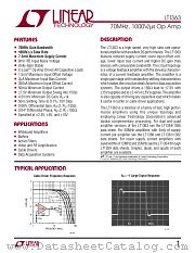 LT1363 datasheet pdf Linear Technology