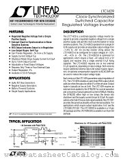 LTC1429 datasheet pdf Linear Technology
