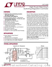 LTC1430 datasheet pdf Linear Technology