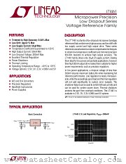 LT1461 datasheet pdf Linear Technology