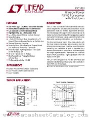 LTC1481 datasheet pdf Linear Technology