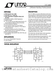 LTC1485 datasheet pdf Linear Technology