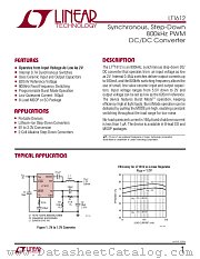 LT1612 datasheet pdf Linear Technology