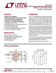 LTC1623 datasheet pdf Linear Technology