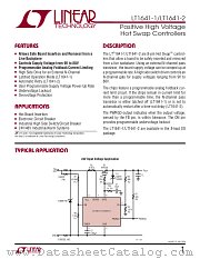 LT1641-1 datasheet pdf Linear Technology
