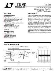 LTC1659 datasheet pdf Linear Technology