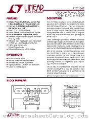 LTC1662 datasheet pdf Linear Technology