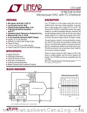 LTC1669 datasheet pdf Linear Technology