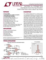 LT1672 datasheet pdf Linear Technology