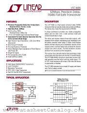 LTC1685 datasheet pdf Linear Technology