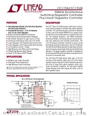 LTC1704 datasheet pdf Linear Technology