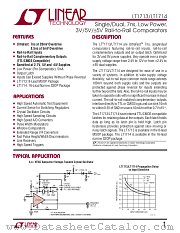 LT1713 datasheet pdf Linear Technology