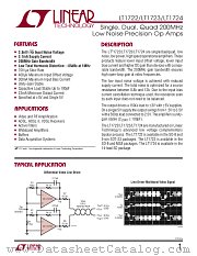 LT1722 datasheet pdf Linear Technology