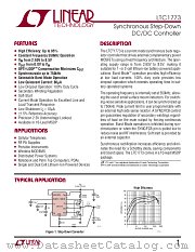 LTC1773 datasheet pdf Linear Technology