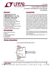 LT1795 datasheet pdf Linear Technology