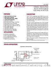 LT1797 datasheet pdf Linear Technology