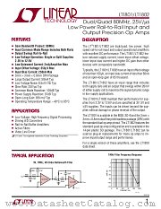 LT1801 datasheet pdf Linear Technology