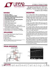 LT1803 datasheet pdf Linear Technology