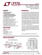 LT1812 datasheet pdf Linear Technology