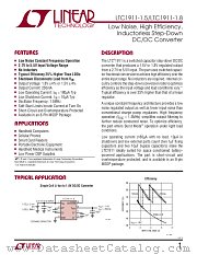 LTC1911-1.5 datasheet pdf Linear Technology