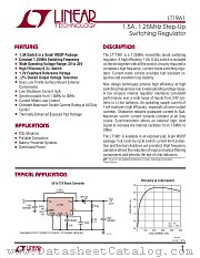 LT1961 datasheet pdf Linear Technology