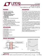 LTC2400 datasheet pdf Linear Technology